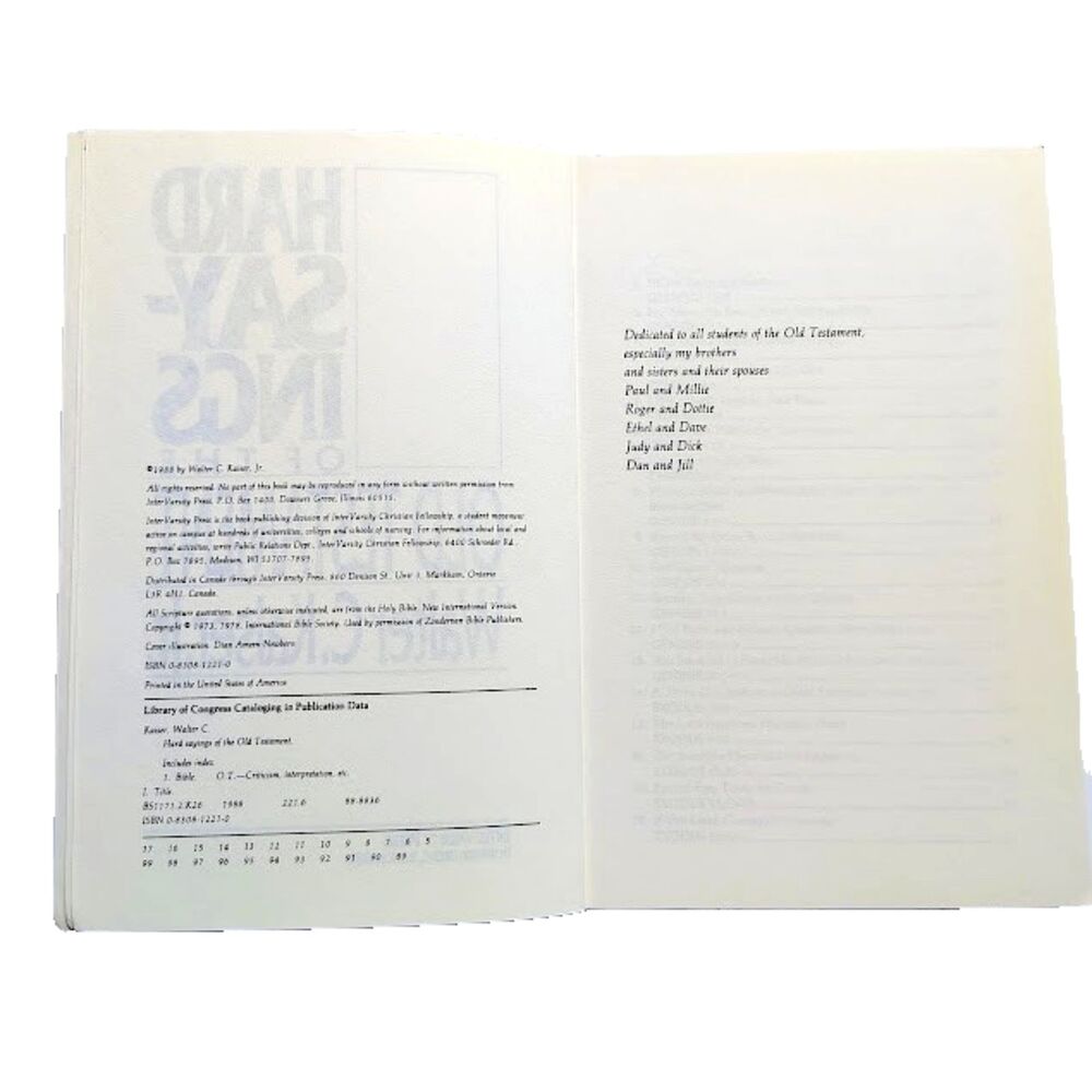 Lot 3 Hard Sayings Books of the Old Testament of More Old Testament of Paul Vtg - Picture 3 of 8